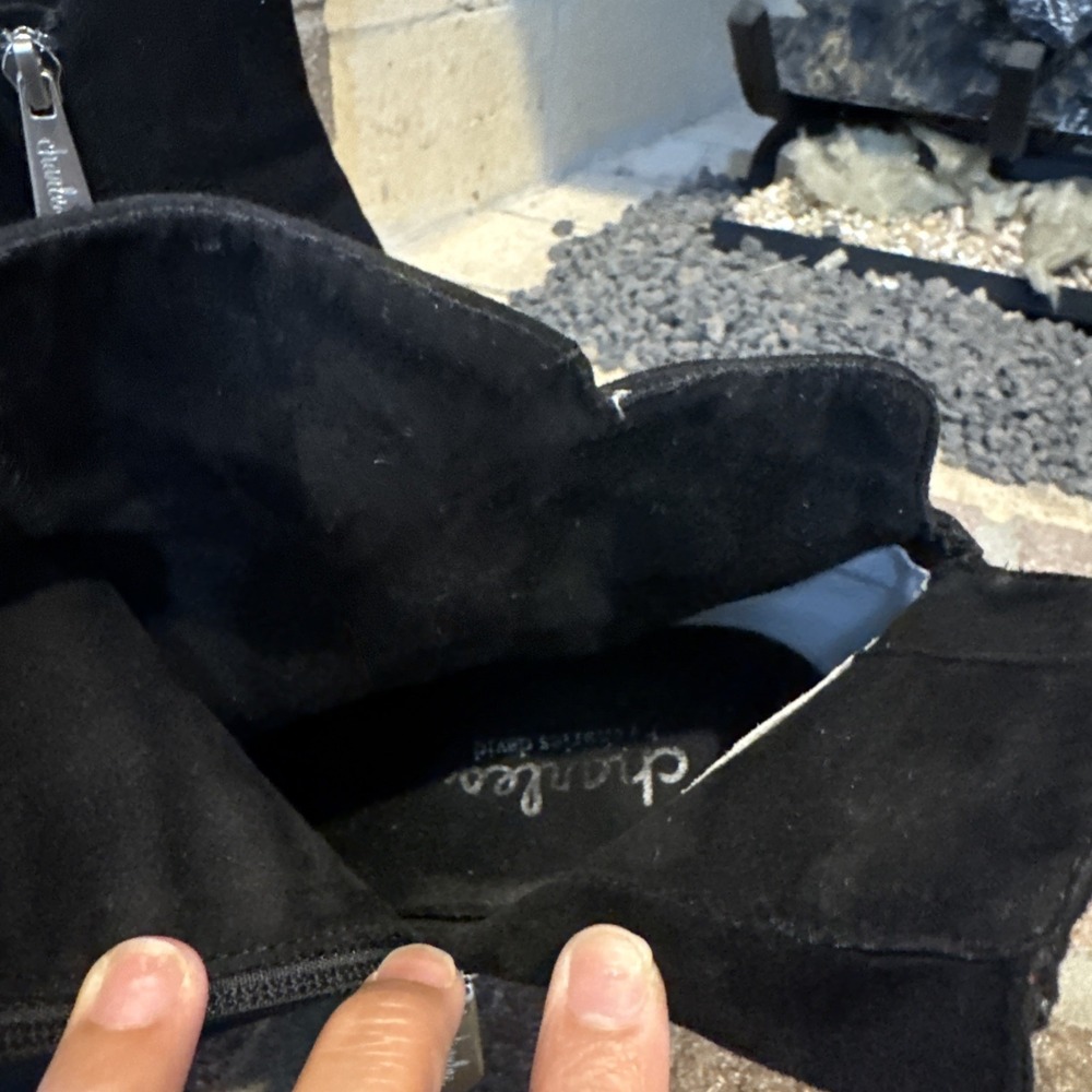 Charles by Charles David Amateur Ankle Bootie Pointed Toe Size 8.5 Black - Picture 5 of 14